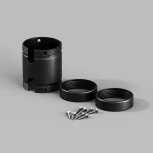 Коннектор Nemo черный Maytoni Круглый 360° 20323