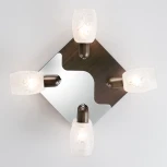 Спот Eurosvet 60301 60301/4 хром/венге