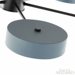 Потолочная люстра на штанге Arte Milano Ferrara 250906/6B Bk/Gr (LED, 220V, круглые)