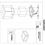 Настенный светильник уличный ST Luce Cubista SL077.401.01