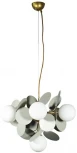 Подвесная люстра Loft It Matisse 10008/6 Grey (220V, на тросе, цветы, шарики)