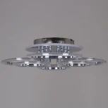 Потолочная люстра светодиодная на штанге с пультом Reluce 09812-3.3-3+3D CR (RGB) (220V)