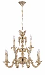 Подвесная люстра Dio D'Arte Vivaro E 1.1.12 CG (220V, на цепи, подсвечник, свеча)