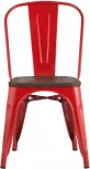 Стул Stool Group TOLIX WOOD красный глянцевый УТ000001188