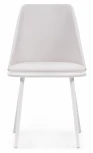 Стул Woodville на металлокаркасе Алдис катания вайт / белый матовый 507434