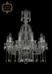 Подвесная люстра Art Classic 11.12 11.12.10.195.XL-68.Cr.Sp (220V, хрусталь, на цепи, подсвечник, свеча)