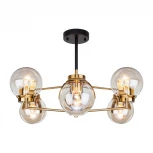 Потолочная люстра Eurosvet Creek 70118/6 черный