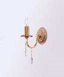 Бра Lucia Tucci Torino W135.1 French Gold (220V, подвески, подсвечник, свеча)