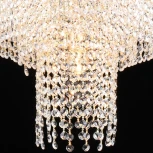 Подвесная люстра хрустальная Reluce 02438-0.4-07 FGD (220V, на цепи)