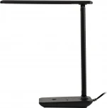 Офисная настольная лампа светодиодная складываемая ЭРА NLED-508-7W-BK (220V, выключатель)