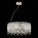 Подвесная люстра Desio SL1655.203.06 ST Luce (220V, хрусталь, подвески, на тросе, круглые)