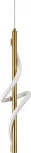 Подвесной светильник с гибким неоном (14025/1P Brass) Indigo Intreccio V000144L (LED, 220V, на проводе)