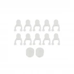 Комплект светодиодной ленты для бань и саун, до +100°С, катушка 5м, 6500К, крепление в/к Uniel Готовое решение ULS-N40-2835-120LED/m-16mm-IP68-DC24V-10W/m-5M-6500K NEON SET01