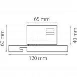 Трековое крепление Lightstar Asta 594069
