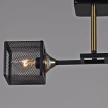 Потолочная люстра на штанге Reluce 06400-0.3-02 BK+COP (220V)