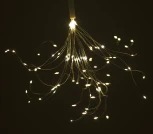 Уличный светильник подвесной на солнечной батарее Эра Фейерверк ERAUF024-02 (LED, на проводе, цветы)