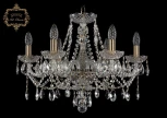 Подвесная люстра Art Classic 11.21 11.21.6.200.Br.Sp (220V, хрусталь, на цепи, подсвечник, свеча)