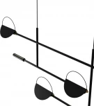 Подвесной светильник ярусный Lightera Urmia LE113L-130B Wi-Fi (LED, 220V, управление смартфоном, голосовое управление, умный дом - Алиса, Tuya Smart, Маруся, Smart Life, Экосистема Сбер, на тросе)