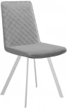 Стул 202 B22 GREY, ножки белые Dikline 00-00058125