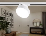 Трековый однофазный светодиодный светильник Ambrella Track System GL6837 (220V, круглые)