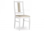 Деревянный стул Woodville Киприан белый / бежевый 450676