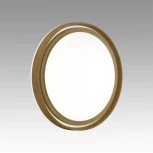 Настенно-потолочный светильник Sonex Rux Wood 7640/DL BASICA SN пластик/корич. под дер. LED 48Вт 4000K D390 IP43 (220V, круглые)