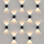 Светодиодная архитектурная подсветка черный Elektrostandard Diver 1566 TECHNO LED (220V, шар, IP54)