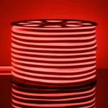 Светодиодная лента Elektrostandard Светодиодный гибкий неон 220V 9,6W 120Led 2835 IP67 односторонний красный, 50м