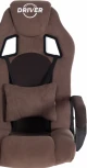 Кресло DRIVER (22) флок/ткань, коричневый, 6/TW-24 Tetchair 19293