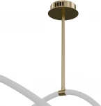 Потолочная люстра на штанге с гибким неоном Lightera Nyasa LE117L-120GB Wi-Fi (LED, 220V, управление смартфоном, голосовое управление, умный дом - Алиса, Tuya Smart, Маруся, Smart Life, Экосистема Сбер)