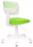 Кресло детское Бюрократ CH-W299 салатовый TW-03A TW-18 сетка/ткань крестовина пластик пластик белый