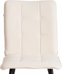 Стул обеденный Bari Tetchair (Флок/Молочный,Черный) арт.24801