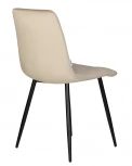 Стул обеденный CHILLY (Бежевый Holland 07, основание черное)