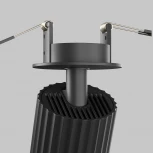 Встраиваемый светильник Maytoni Calipso C110CL-01-GU10-B (220V, круглые)