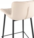 Стул барный Vault экокожа светло-серый Stool Group арт.УТ000039349