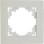 Рамка на 1 пост (белый) Stekker Катрин 49594