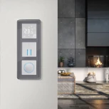 Рамка на 3 поста Elite (графит, стекло) Werkel W0032440 (a057880)