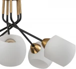 Потолочная люстра на штанге Escada Bond 2113/5P E27*40W Copper/Black (220V)