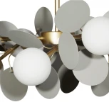 Потолочная люстра на штанге Loft It Matisse 10008/8 Grey (220V, цветы, шарики)