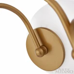 Потолочная люстра на штанге Arte Milano Napoli 312066/D850/6 BS/BK (220V, шарики)