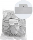 Торцевая заглушка для ЗНИ (серый) Stekker 49276