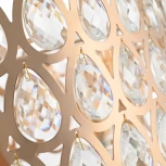 Потолочная люстра хрустальная на штанге Arte Milano Sorrento-1019 371019/6/50/490 GD (220V)