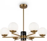 Потолочная люстра на штанге Freya Marble FR5230PL-06BS (шарики)