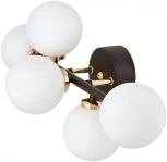 Бра Lumina Deco LDW 6033-5 BK+F.GD