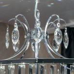 Подвесная люстра Citilux Инга CL335181 (220V, подвески, на цепи, круглые)