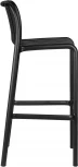 Стул барный DOBRIN CHLOE BAR (черный) 777PP-LMZL BAR, цвет черный