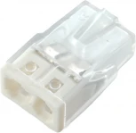 Клемма пружинная 2-х проводная Stekker 32388