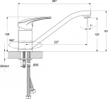 Смеситель Iddis Carlow Plus CRPSB00i05 для кухонной мойки