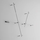 Шинопровод магнитный Flarity черный 1м Maytoni Busbar trunkings Flarity TRX154-111B (24V)