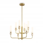 Потолочная люстра на штанге Freya Sunspot FR5482CL-08BS